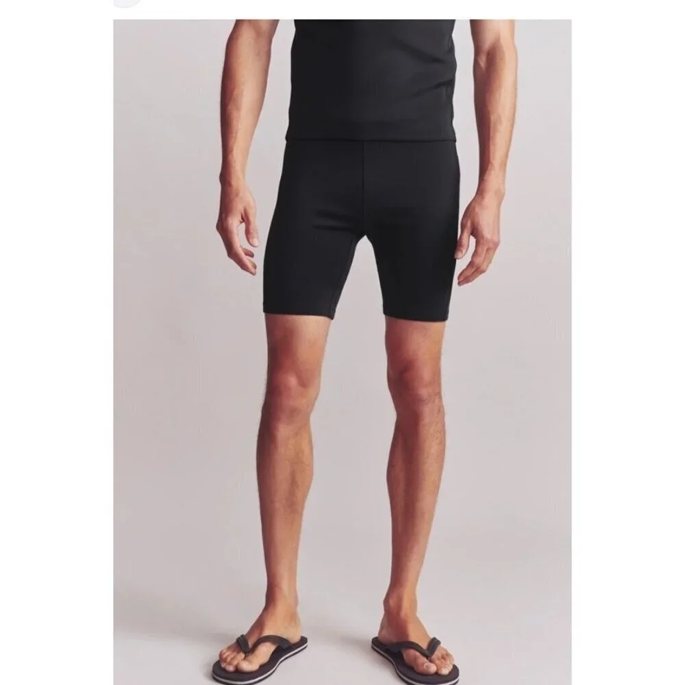 Rhone Men's Freeride Jammer Shorts XXL Black Swimwear Compression NWT Active